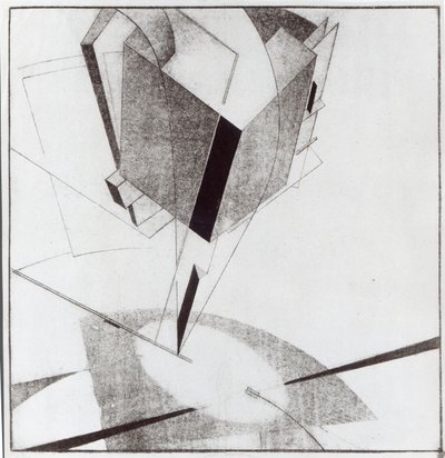 Proun 5 A, 1919 von Eliezer Markowich Lissitzky